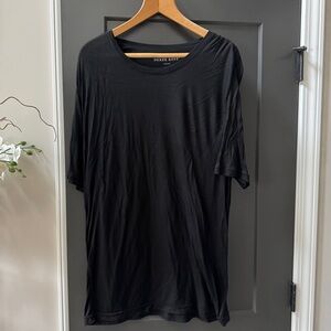 Derek Rose Classic Black Short Sleeve Tee